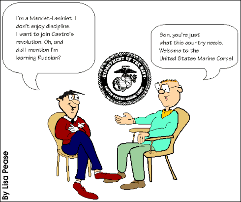 The Official Story: Oswald Joins the Marines